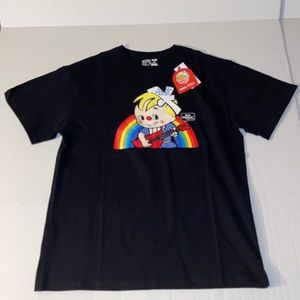 Hate Monday Nissin Adult Free Size Short Sleeve Noodle Boy Graphic Tee Shirt